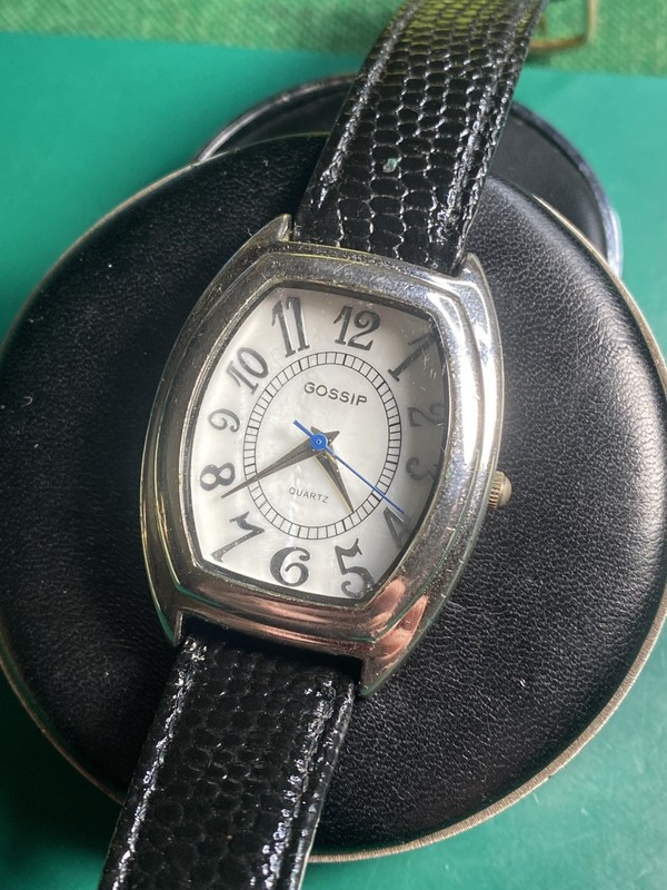 Gossip Quartz Watch w/ New Battery, Strap, and Box