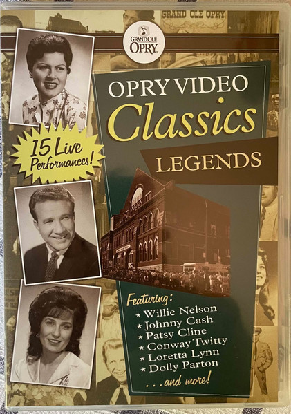Various - Opry Video Classics- LEGENDS (DVD-V, Comp) (Near Mint (NM or M-)) - 34