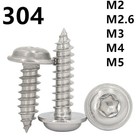304 Stainless Steel Torx Modified Truss Head Self Tapping Screws M2 - M5