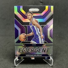 2022-23 Panini Prizm - Emergent Keegan Murray #8 Silver Prizm (RC)