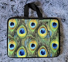 Laptoptasche mit Pfau Design 32x24cm