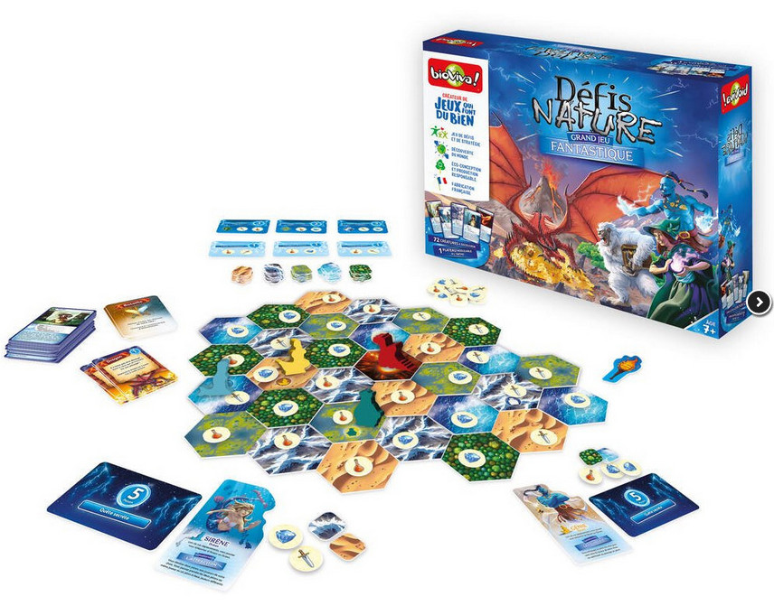 Jeux de société Défis Nature Grand Jeu Fantastique pour 2 à 6 joueurs
