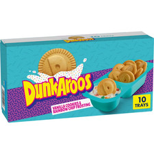 Dunkaroos Vanilla Cookies and Rainbow Chip Frosting, 10 Count, 10 oz...