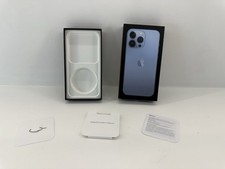 iPhone 13 Pro Max Empty Box Only Original Sierra Blue 128GB Cell Phone......