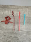 1980s Vintage Lot Of He-Man MOTU Warrior Staff,Wand, Spear And Other Accessories