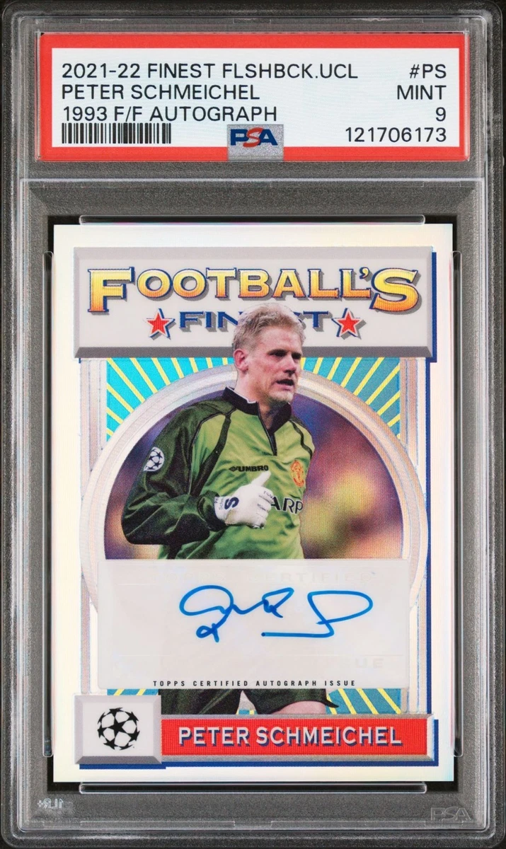 Peter Schmeichel Soccer Autographed Sports Trading Cards