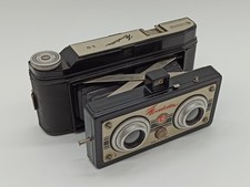 Nordetta 3-D Vredeborch Stereo Camera 3D, Circa 1951, 127 Film, Vintage Rare!