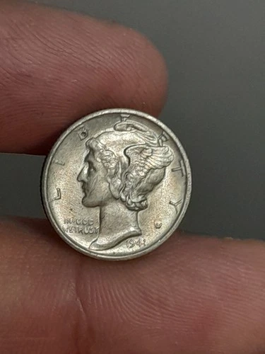 1941- S Mercury Dime Uncirculated #3