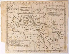 Map Thomas Stackhouse Holy Bible James Meuros Biblical Archaeology History 1700s