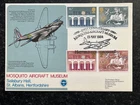 1984 GB FDC - RAF FLOWN FIRST DAY COVER - MOSQUITO AIRCRAFT MUSEUM - HATFIELD H/