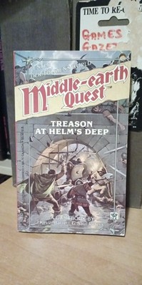 ICE Middle Earth Quest Treason at Helm's Deep Gamebook UNBENUTZT Herr der Ringe