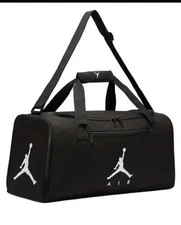 NEW Nike Air Jordan Jumpman Duffle Bag Black & White Size Small # SM0744-023