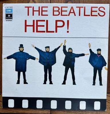 The Beatles ''HELP!'' Italy Parlophone 1970 Pressing