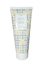 Beekman 1802 Vanilla Absolute Goat Milk Hand Cream 3.4 oz Hydrating Moisturizer