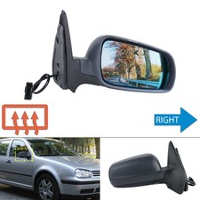 Wing Mirror Electric Heated Primed Driver Side For VW Golf Mk4 97-04 Bora 98-05