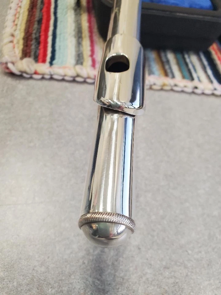 SELMER (flauta agujero cerrado, modelo 1206-¡HERMOSAS/NUEVAS ALMOHADILLAS! Foto 4 de 4