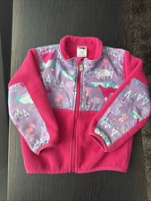 THE NORTH FACE DENALI KIDS TODDLER JACKET 18-24 MOS PINK FLEECE PURPLE
