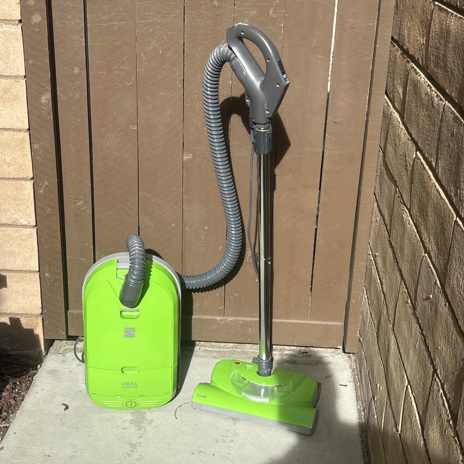 Sears Kenmore HEPA Filter 116.29229213 Canister Vacuum Lime Green Nice