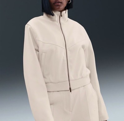Nike Sportswear Tailored Windrunner Jacket Women s Small Ivory Hv5143 110