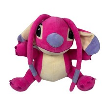 Disney Lilo  Stitch Angel Pink Plush Stuffed Animal Toy 15" Experiment 624