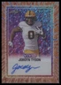 2025 Leaf Vivid #BA-JT2 Jordyn Tyson Base Auto Prismatic Orange #/4