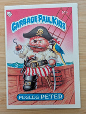Garbage Pail Kids UK Series 2 - Pegleg Peter 61b Topps