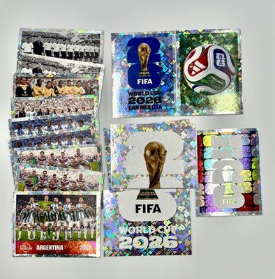 2026 Panini FIFA World Cup Stickers English USA Edition FWC1-FWC19 Foil You Pick