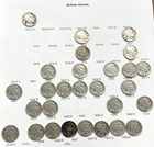1913 to 1938 Buffalo Nickel 5 Cent 28 Coin Lot From OLD Estate Collection