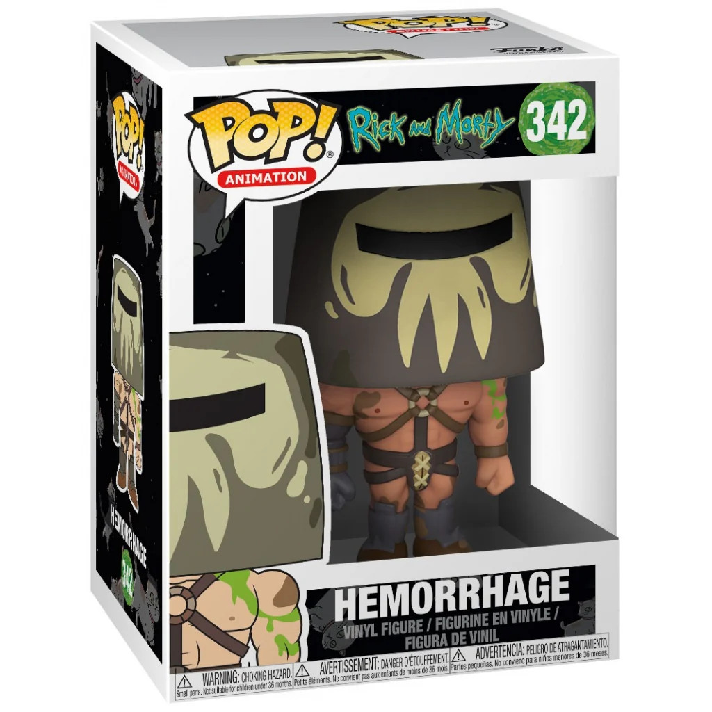 Funko Pop Rick and Morty Hemorrhage 342 figurine vinyle de collection