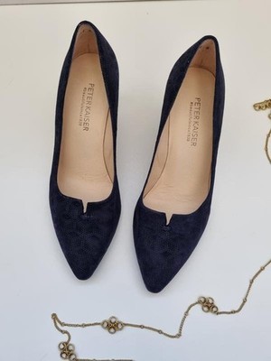 Women Peter Kaiser heels black leather 38 #CA4X
