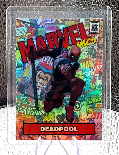 Deadpool Marvel Refractor Custom Card #025 | eBay