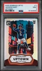 2025 PANINI DONRUSS OPTIC UPTOWN #11 JAXSON DART ROOKIE RC PSA 9