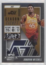 2018-19 Panini Contenders Optic Season Ticket Donovan Mitchell #73 5r6