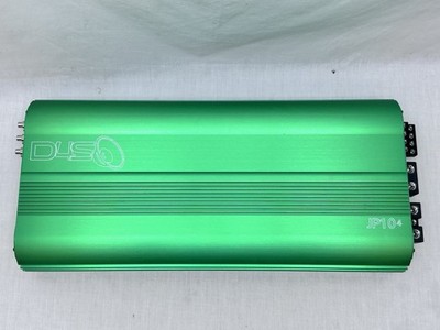 D4S JP10.4 6000W Car Amp Down4sound 4-Channel - Green