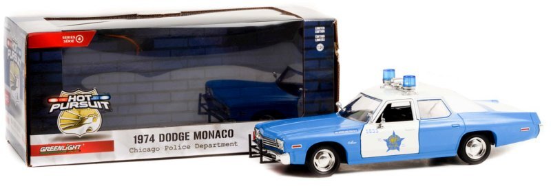 グリーンライト 1970 ダッジ・モナコ - シカゴ・ポリスデパートメント Amazon | グリーンライト Chicago Police ダッヂ Monaco Blues