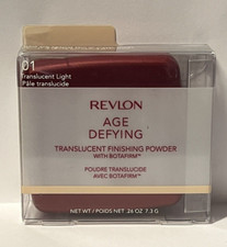 Revlon Age Defying Translucent Finishing Powder w/ Botafirm, Translucent Light