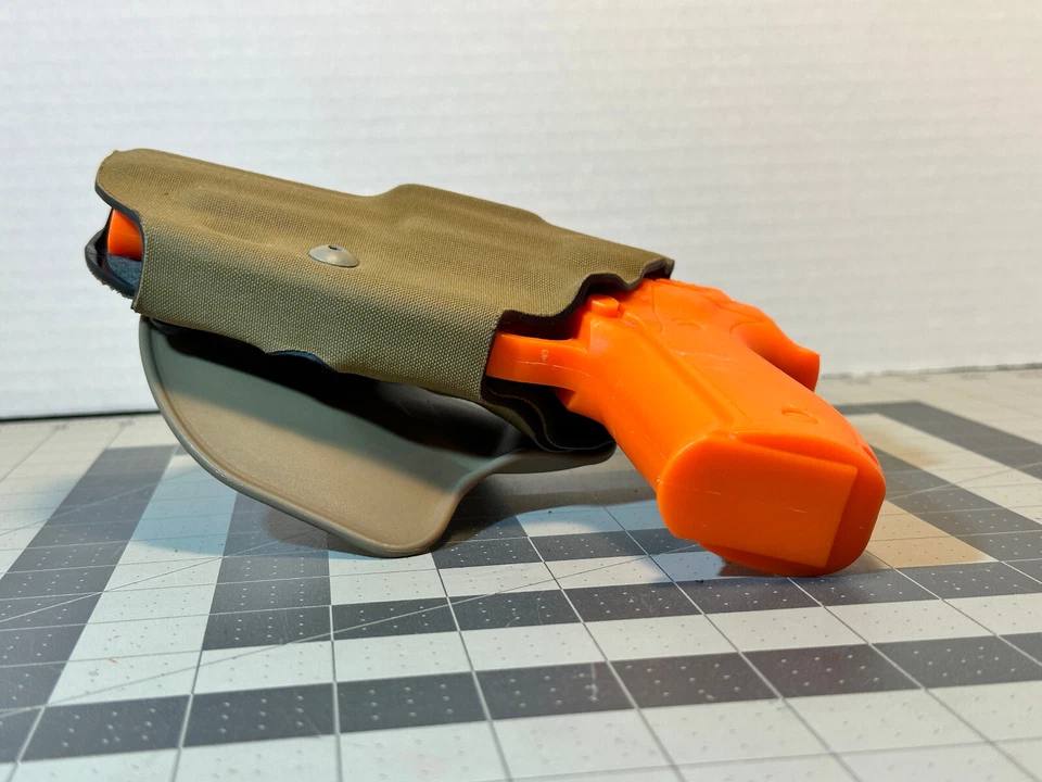 Safariland 6378RDS ALS Cordura Tan LH Duty Holster for SIG P220 P226 - LEFT HAND - Image 4 of 4