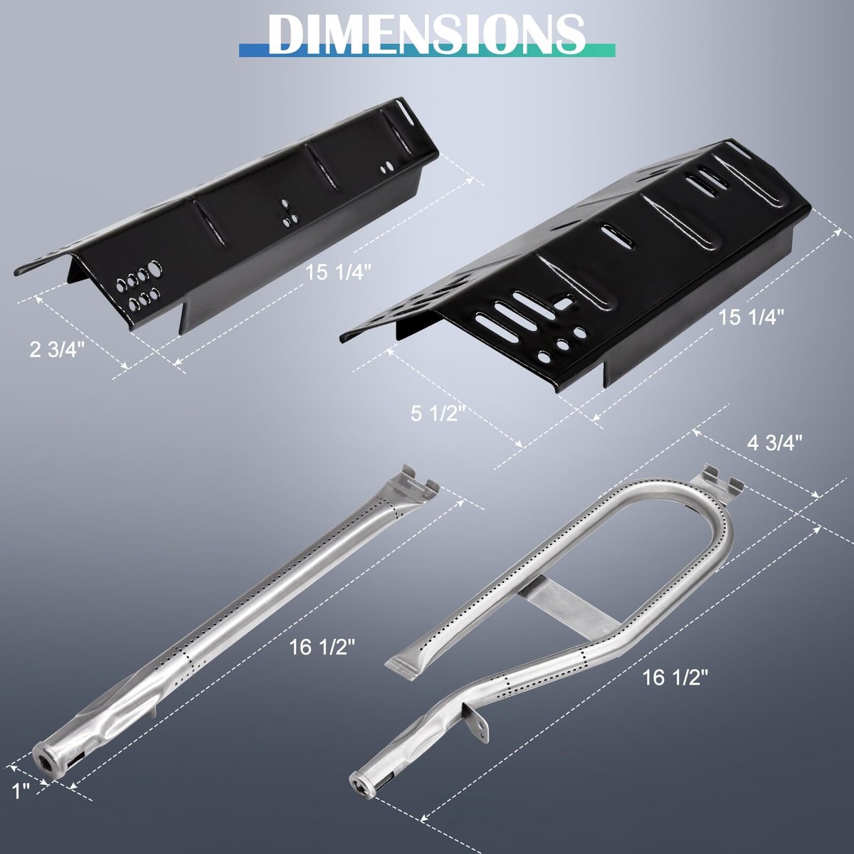 Dyno Glow Heater Dyna-Glo Grill Replacement Parts Kit Burner