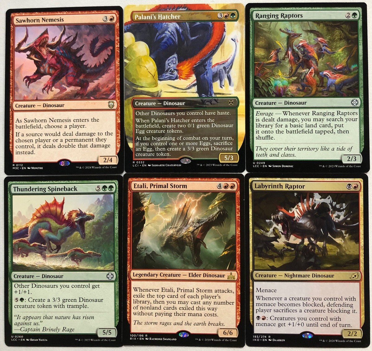 EDH Dinosaur Deck - Commander MTG Magic the Gathering | eBay