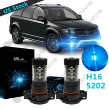 Ice Blue 2504 5202 Led Fog Light Bulb 8000k 80w Bl For Dodge Journey 2010-2019 Ice Blue 2504 5202 Led Fog Light Bulb 8000k 80w Bl For Dodge Journey 2010-2019