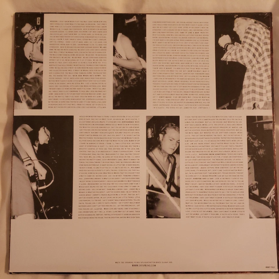 New! Offspring Ignition Ltd Ed 500 Marigold Vinyl Record LP FAST FREE SHIPPING - Image 4 of 4