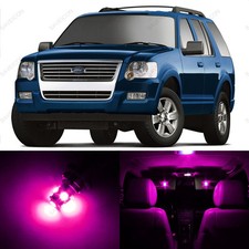 13 X Pink Led Interior Light Package For 2002 - 2010 Ford Explorer Pry Tool 13 X Pink Led Interior Light Package For 2002 - 2010 Ford Explorer Pry Tool