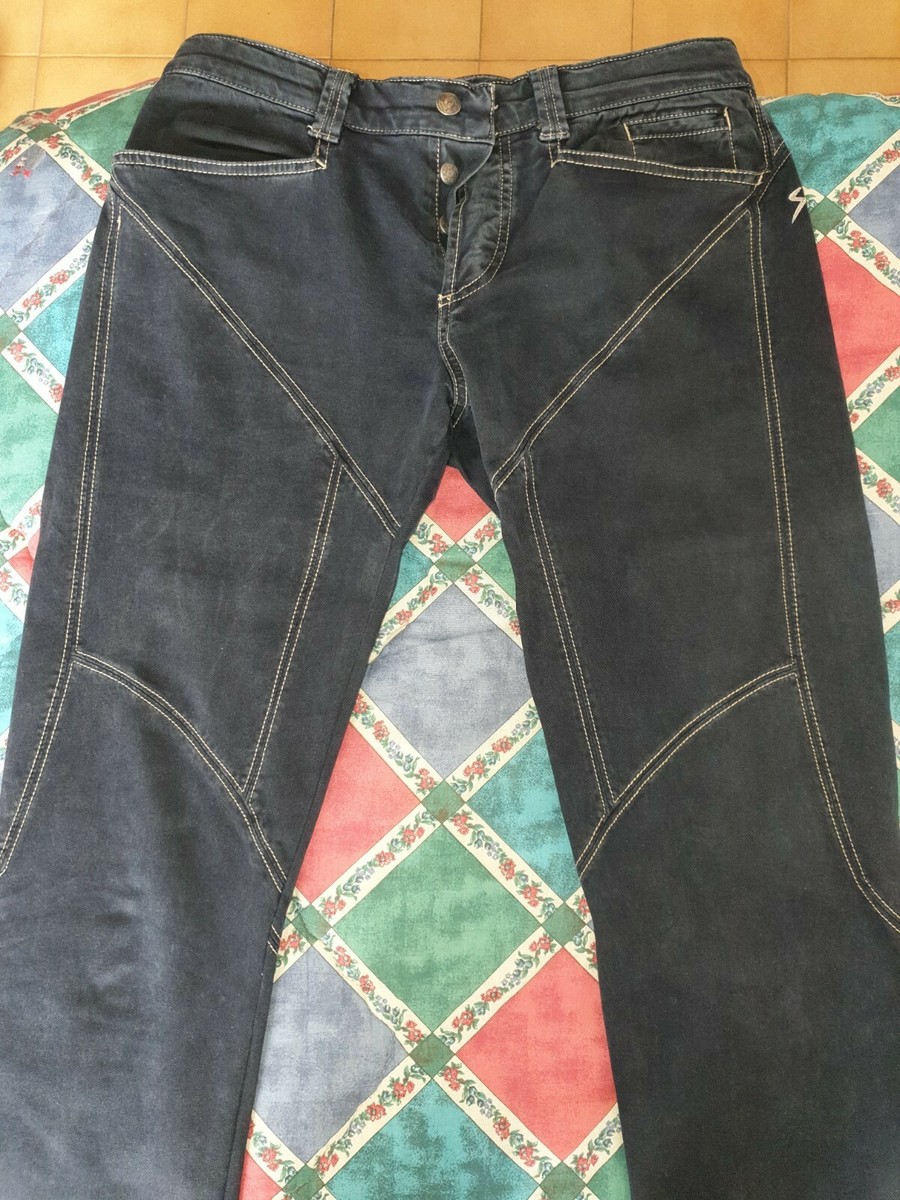 Pantalone uomo Carlo Chionna taglia 32 blu