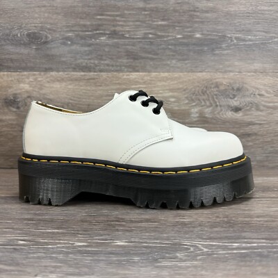 Dr. Martens White 1461 quads s-l400.jpg main image 4