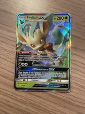 Carte Pokémon : Phyllali GX Ultra Rare 2018 Ultra Prisme 13/156 Exc 🇲🇫