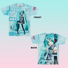 NEW Hatsune Miku Shirt MikuChella Doublesided Coachella 2024 Anime Extra Large