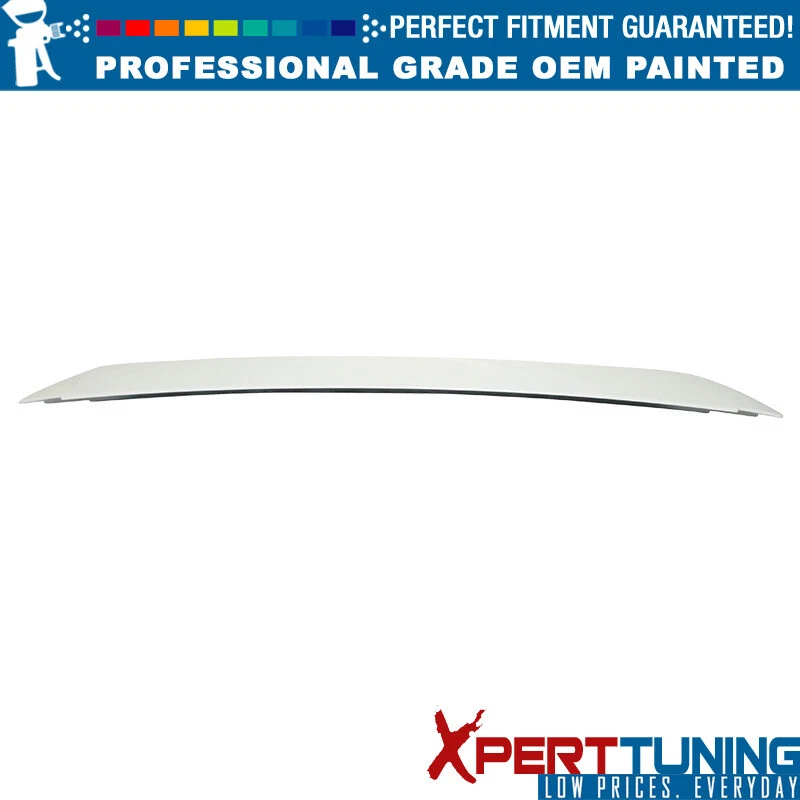 Fits 05-09 Mustang OE Style Painted # HP Hi Performance White Trunk Spoiler -ABS Foto 4 de 4