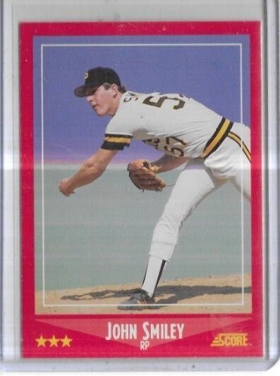 1988 Score Baseball #287 John Smiley Pittsburgh Pirates | eBay