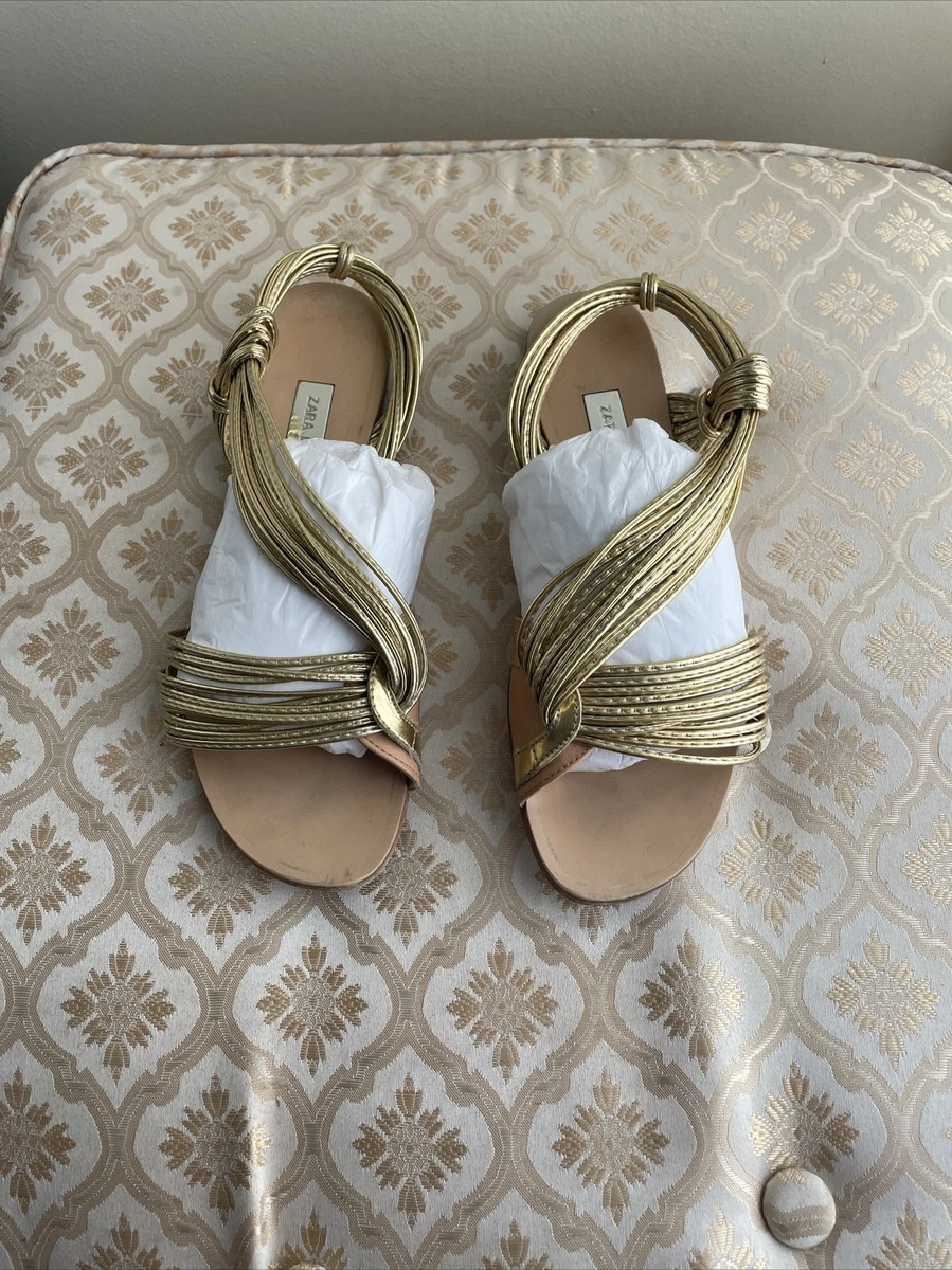 Update 116+ zara gold flat sandals - netgroup.edu.vn