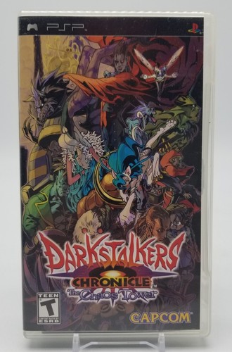 Jeu PSP DarkStalkers Chronicle - The Chaos Tower, Version Française, Complet (boîte, Manuel, Disque)